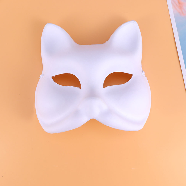 12 Pcs Kid Mask Masquerade Supplies Prom Mask 18x17cm Therian Mask White  Masquerade Mask Unpainted Craft Mask Diy Animal Mask - Party & Holiday Diy  Decorations - AliExpress
